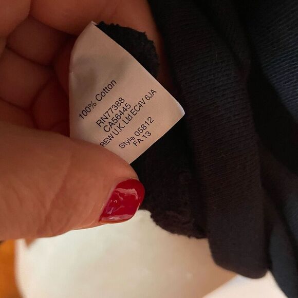 MADEWELL | BIEN FAIT black long sleeve top XS - Picture 7 of 7